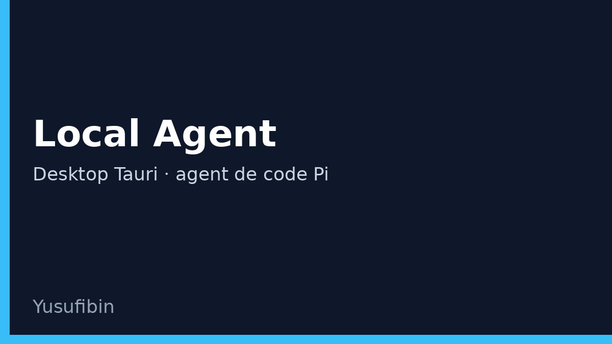 Aperçu du projet Local Agent